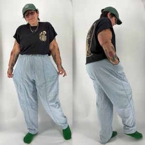 Vintage Dress Barn woman high rise pants 90s smocked waist utility plus size 22